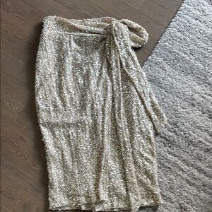 Elegant Sequin Skirt